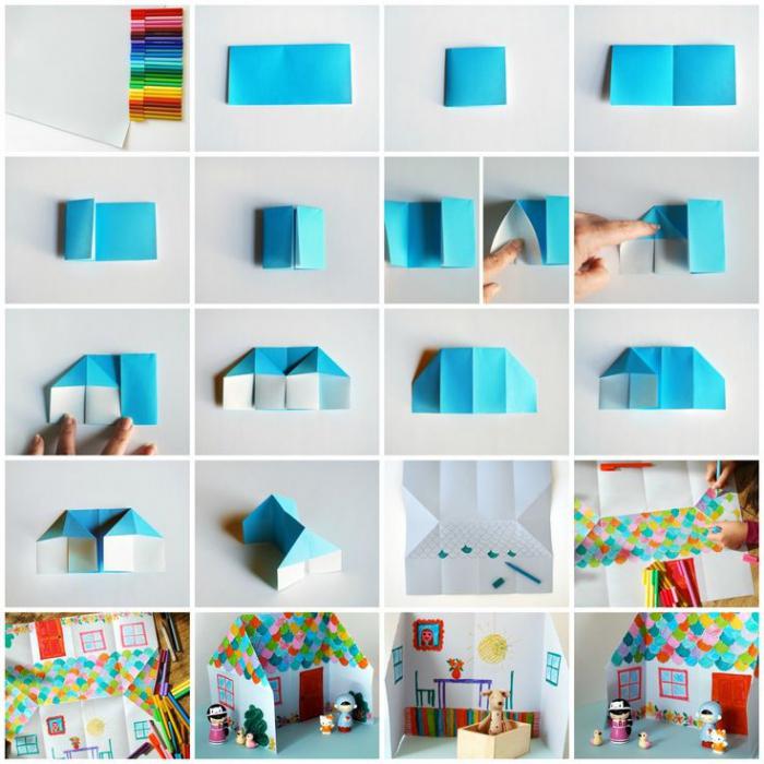 Origami สำหรับเด็ก 4-5 ปี: แผนการและความคิด