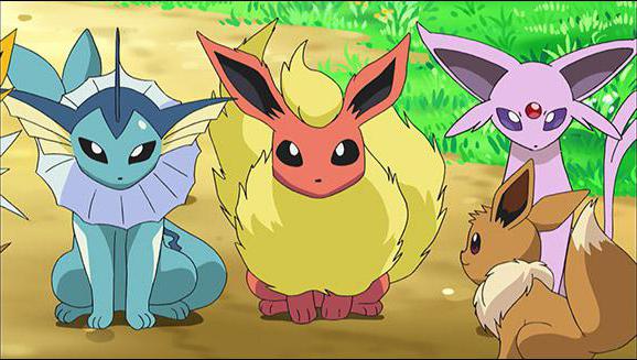Pokemon GO: วิวัฒนาการของ Eevee ในรูปแบบต่างๆ